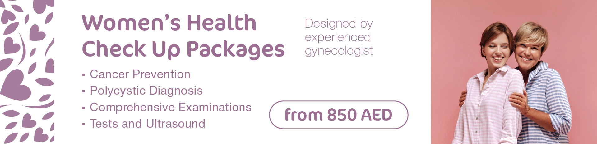 Women's Health Check-Up Packages.