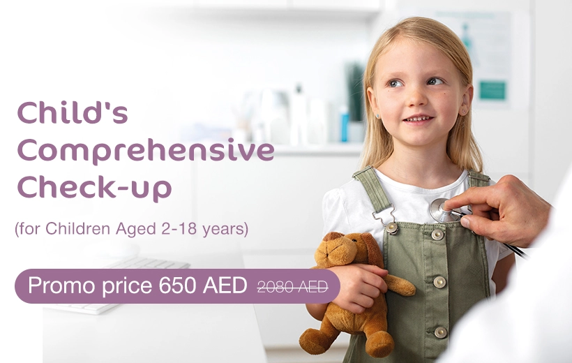 Child's  Comprehensive Check-up (for Children Aged 2-18 years)  in Polyclinic.ae