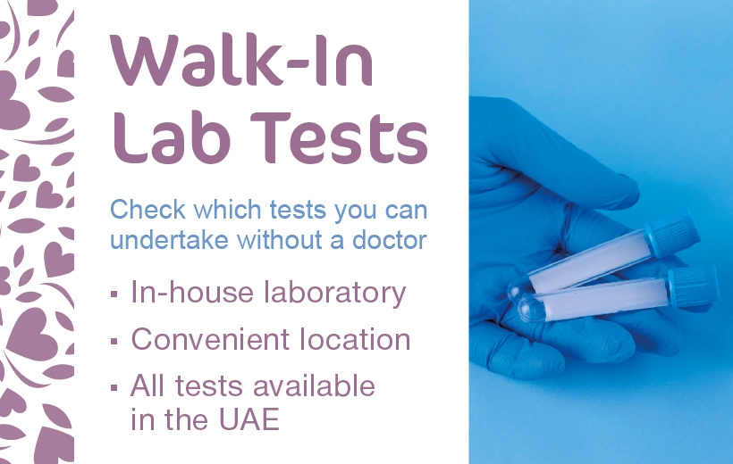 Walk-In Lab Tests 