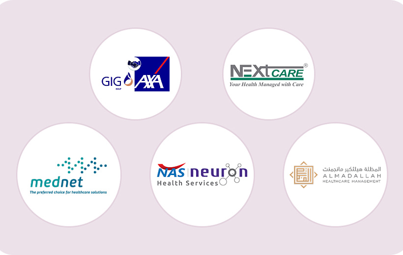 Insurance partners of Polyclinic.ae